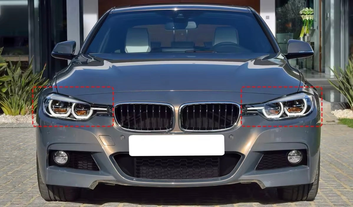 Coques de phares avants BMW série 3 F30/F31/F35