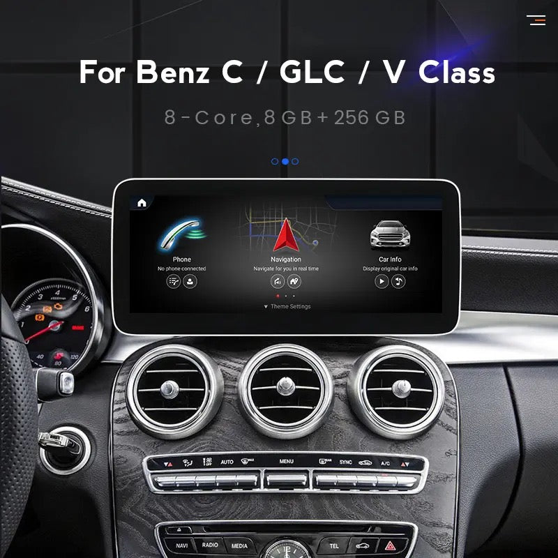 Autoradio Androïde tactile Mercedes Benz