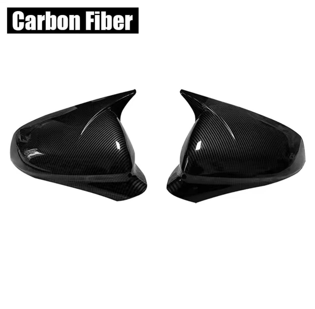 Coques de rétroviseurs style Batman Seat Leon 4 (MK4) / Cupra Leon