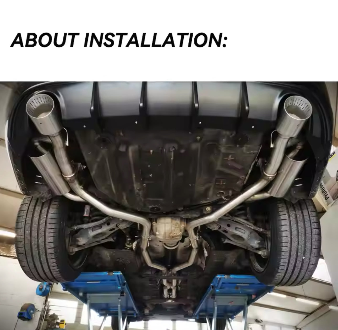 Embouts d’échappement inox