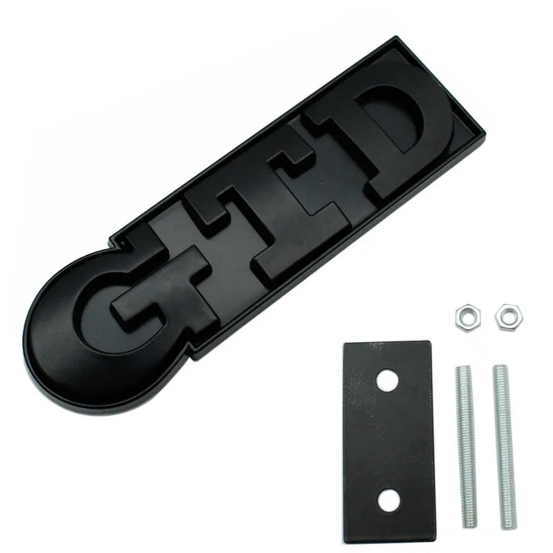Emblème de calandre « GTD »