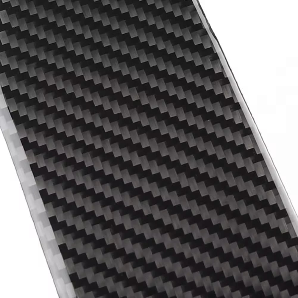 Garniture de panneau de changement de vitesse style carbone BMW