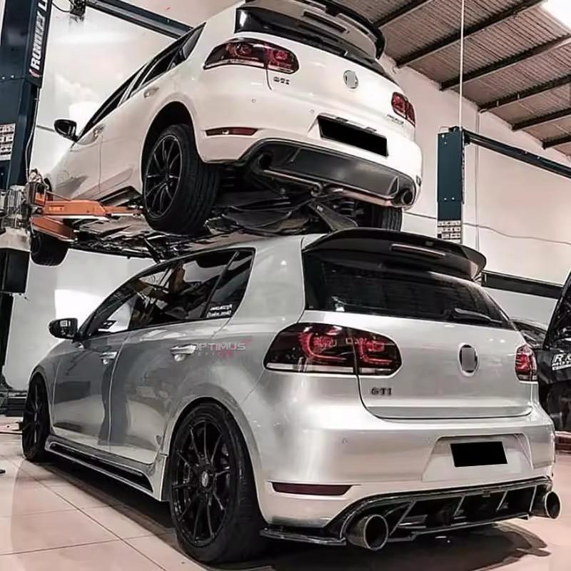 Diffuseur de pare-chocs arrière Volkswagen Golf 6 GTI