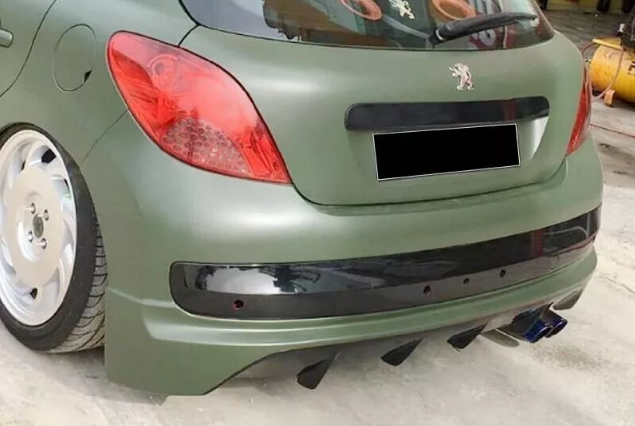 Diffuseur de pare-chocs arrière Peugeot 207