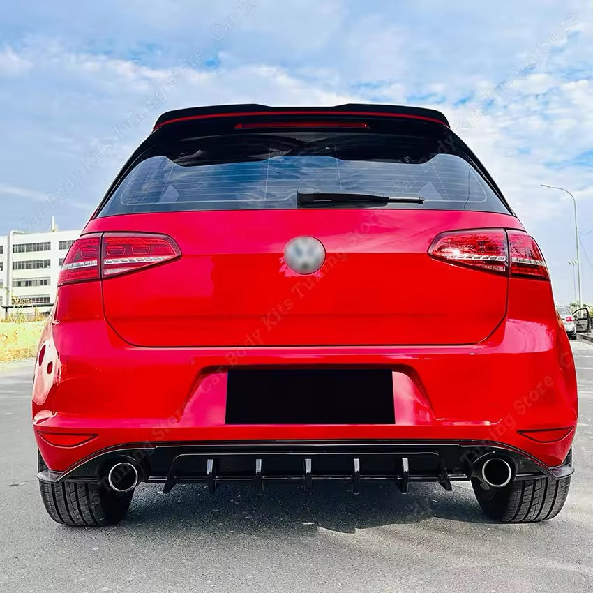 Diffuseur de pare-chocs arrière Volkswagen Golf 7 GTI / GTD