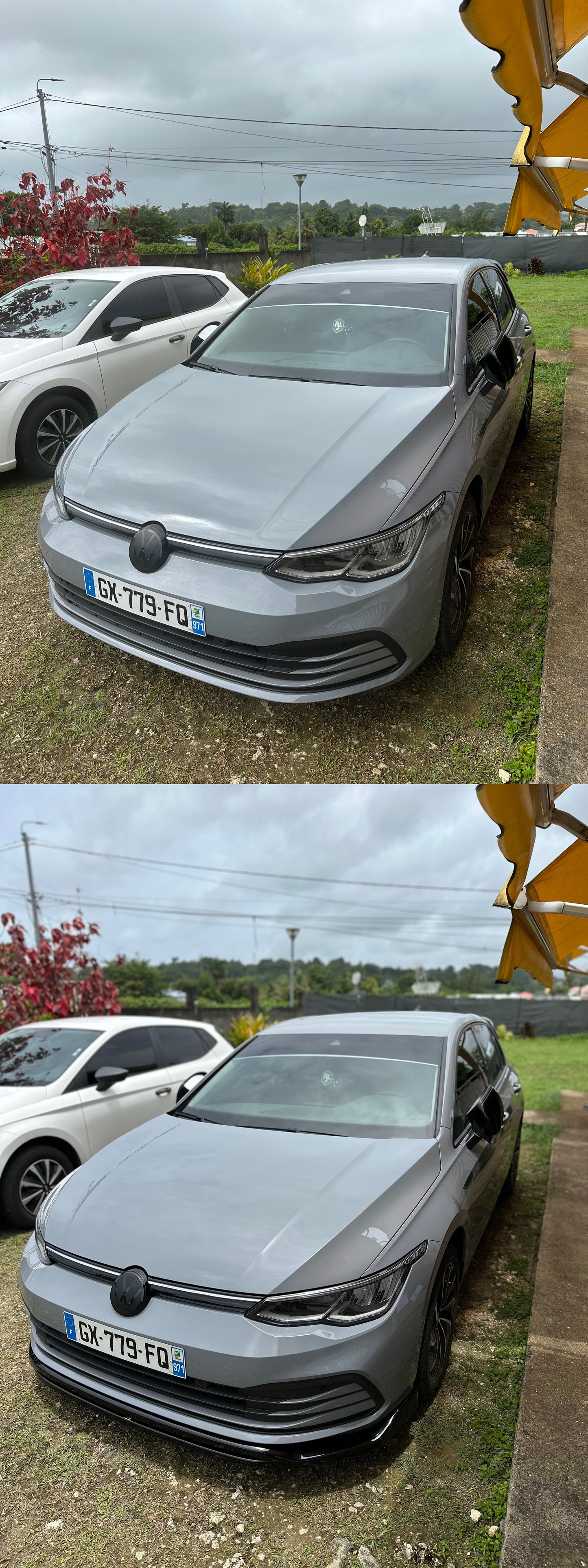 Lame de pare-chocs avant V2 Volkswagen Golf 8