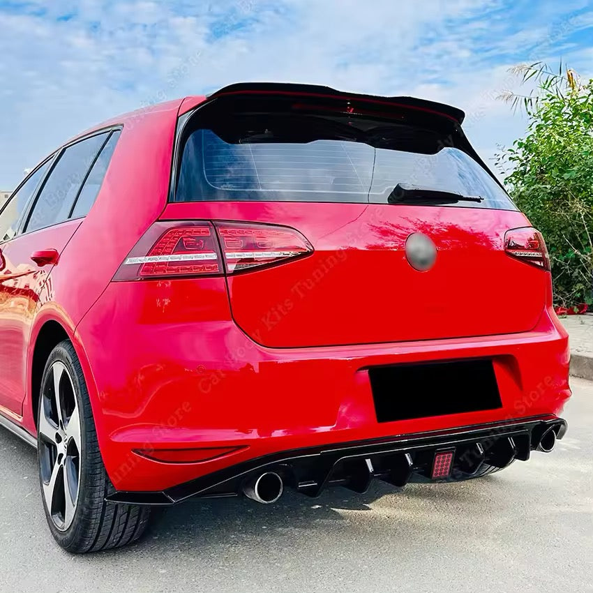 Diffuseur de pare-chocs arrière Volkswagen Golf 7 GTI / GTD
