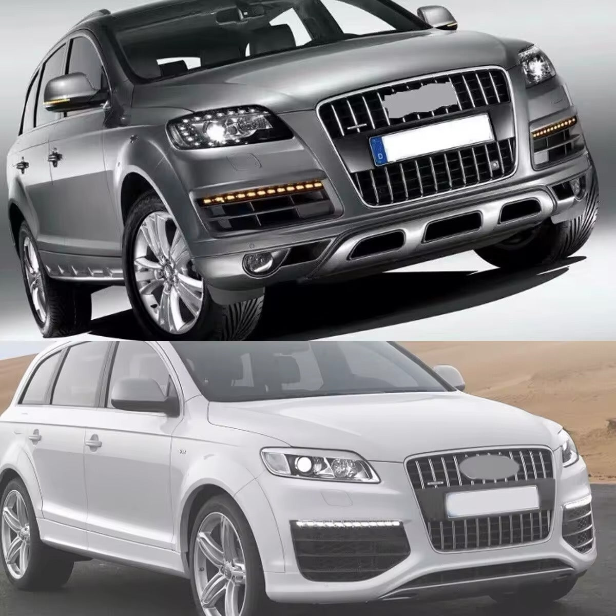 Coques de phares avants Audi Q7