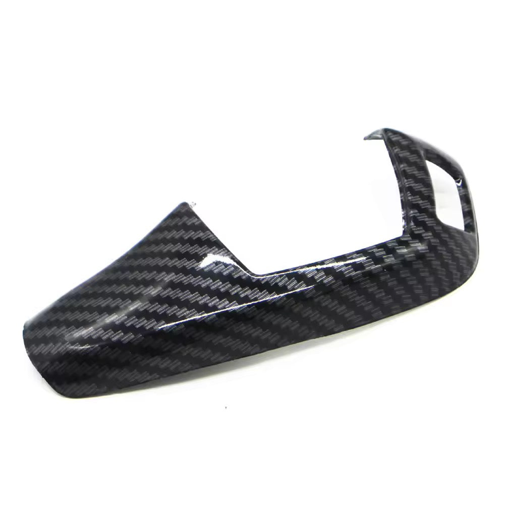 Garniture de pommeau de vitesse style carbone BMW