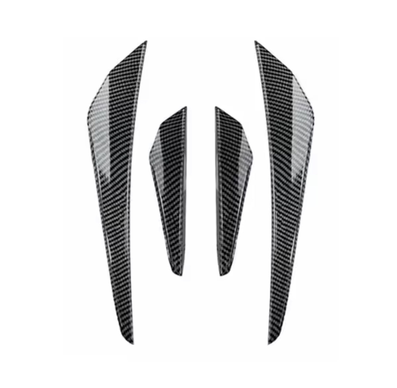 Canards de pare-choc avant Volkswagen Golf 8