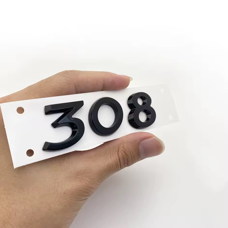 Emblèmes de coffre 3D Peugeot
