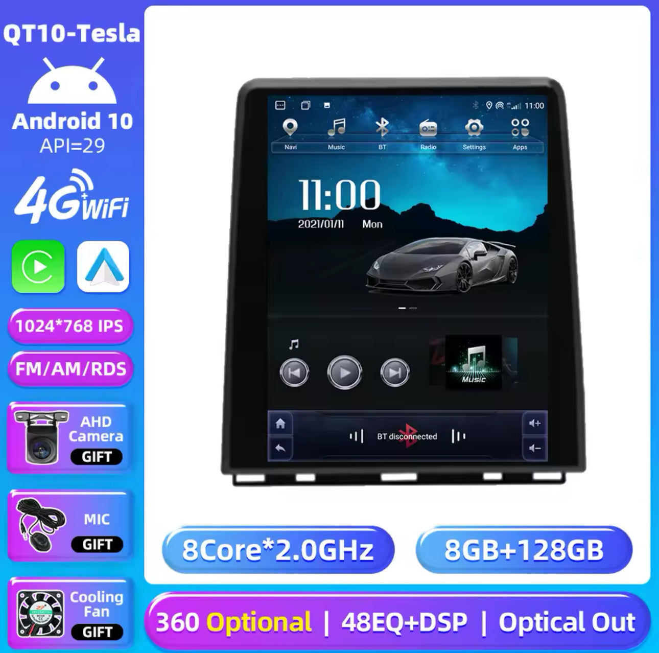 Autoradio Androïde tactile Renault Clio 5 (V)