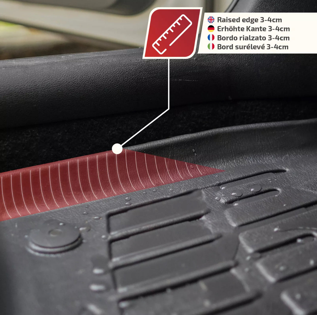 Tapis 3D sur mesure Volkswagen Multivan T5