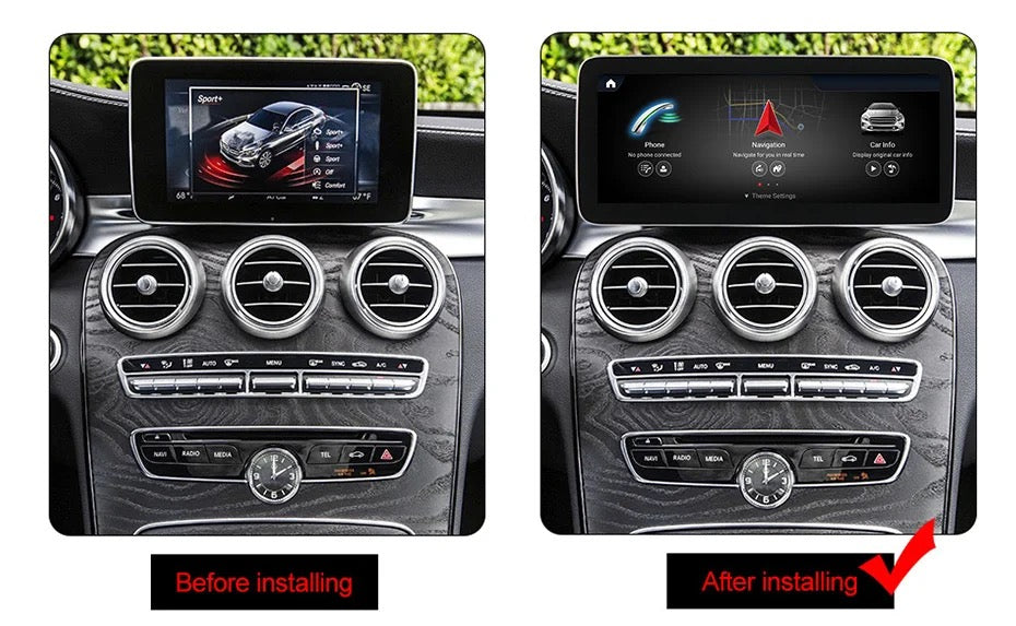 Autoradio Androïde tactile Mercedes Benz