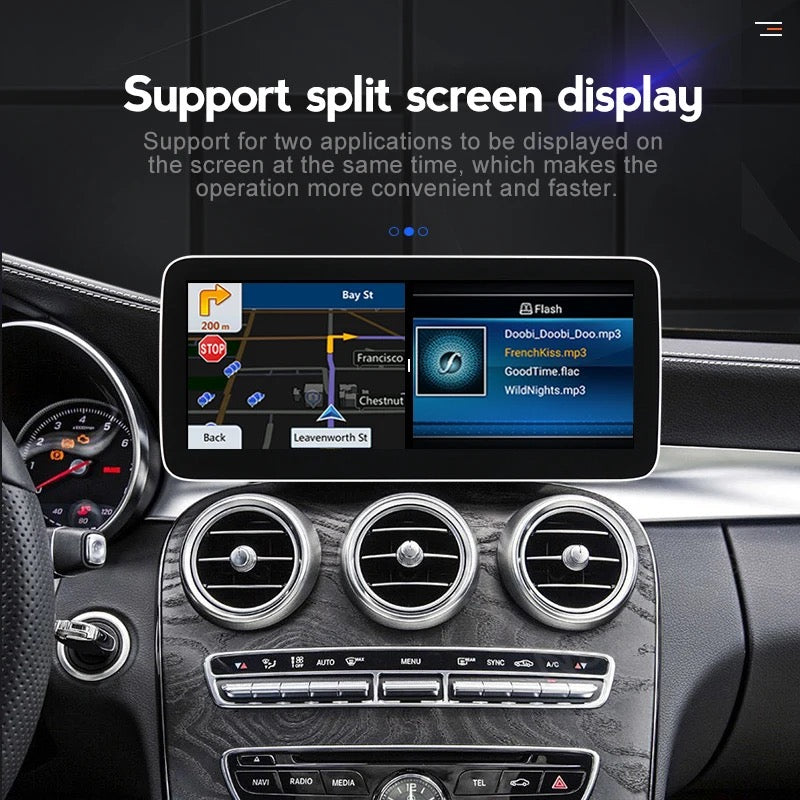 Autoradio Androïde tactile Mercedes Benz