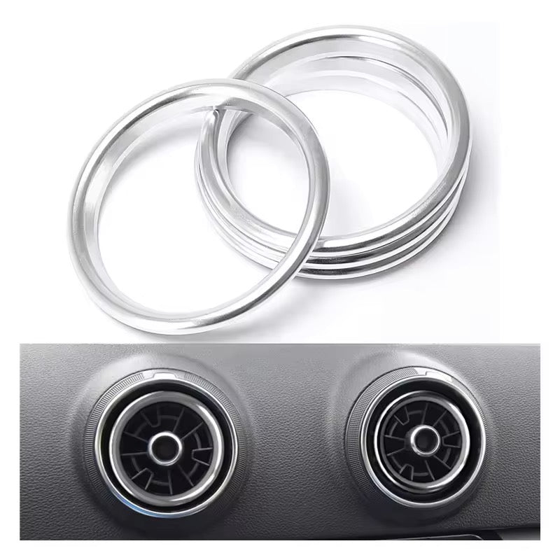 Couvercles de bague intérieur d’aération Audi S3 - A3 S-LINE 8V HATCHBACK - SPORTBACK