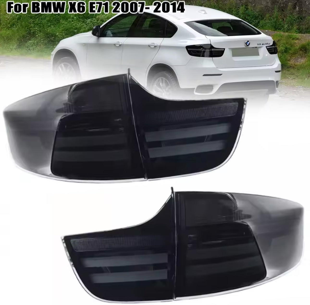 Feux arrières LED BMW X6 E71