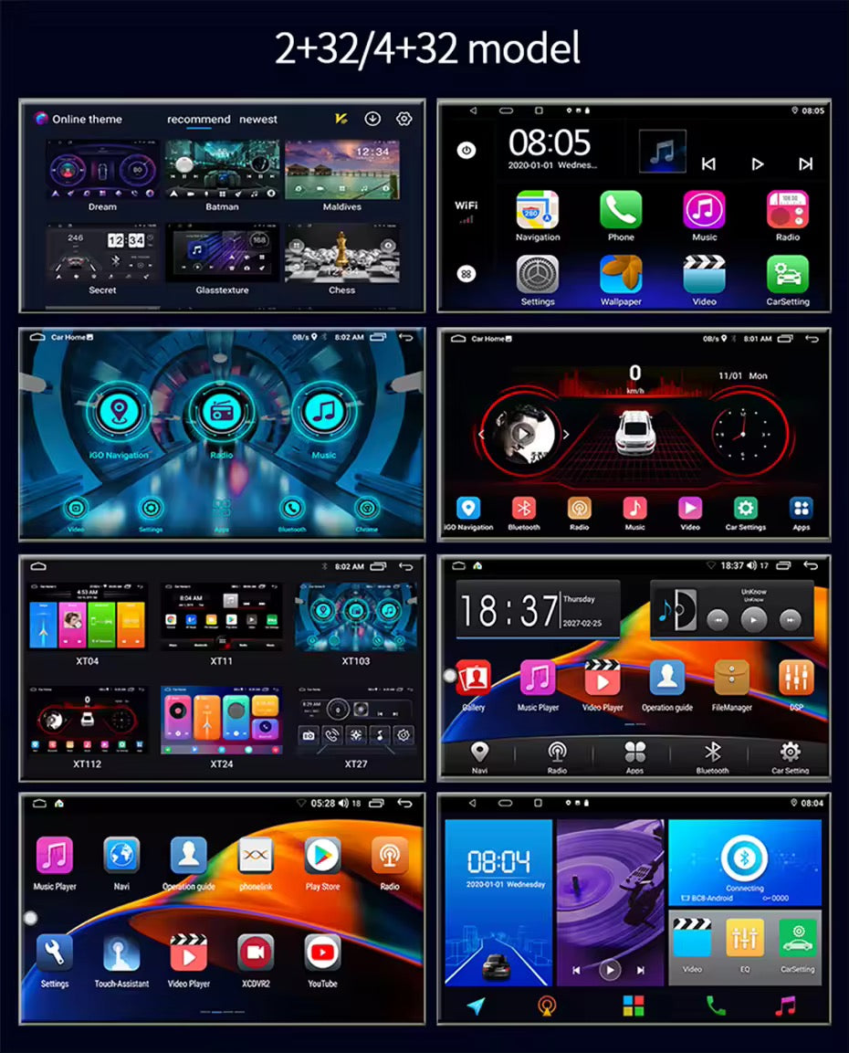 Autoradio Androïde tactile Mazda