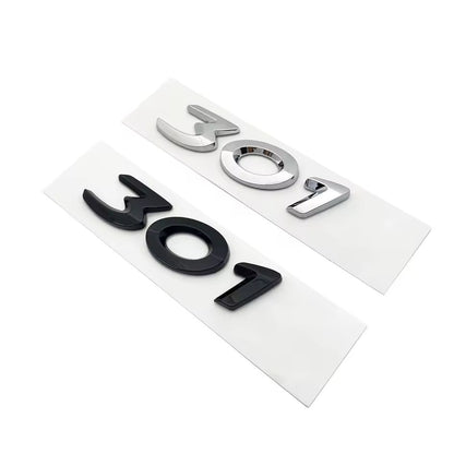 Emblèmes de coffre 3D Peugeot
