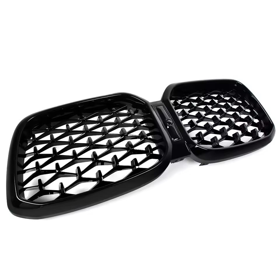 Calandre Nid-d’Abeilles Noir Brillant – BMW X3 / X4 G01 G02 LCI (2022–2024)