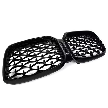 Calandre Nid-d’Abeilles Noir Brillant – BMW X3 / X4 G01 G02 LCI (2022–2024)
