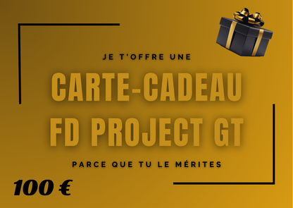 Carte-cadeau FD PROJECT GT