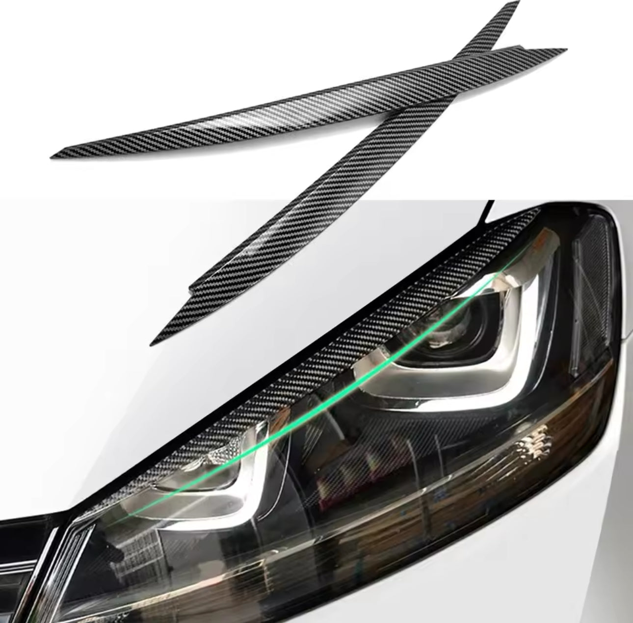 Sourcils de phares Volkswagen Golf 7