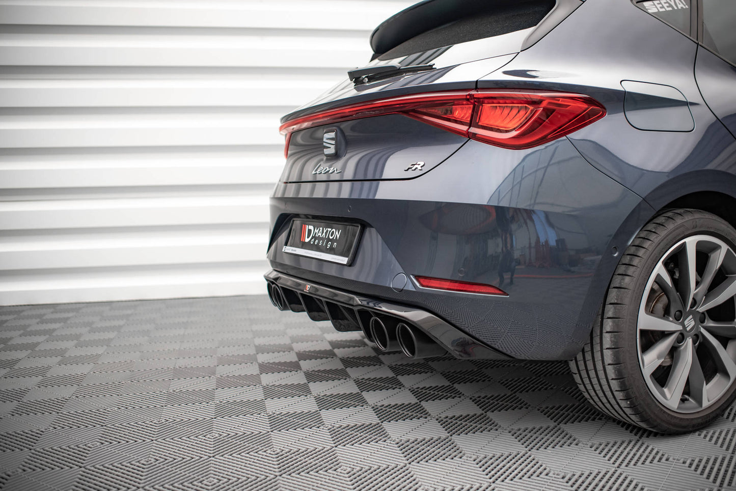 Diffuseur de pare-choc arrière Seat Leon Mk4
