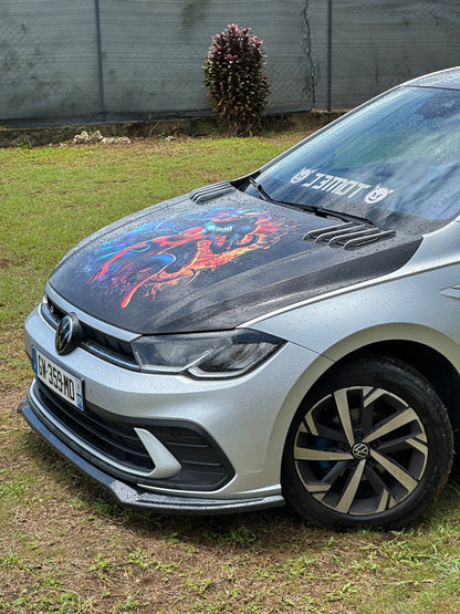 Lame de pare-chocs avant Volkswagen Polo AW (MK6 Facelift)