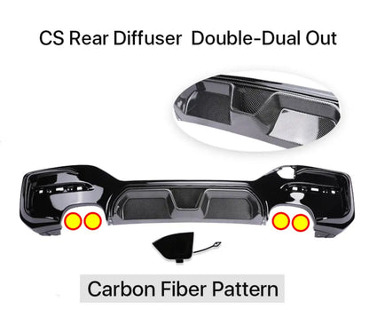 Diffuseur de pare-chocs arrière BMW série 1 F20 / F21