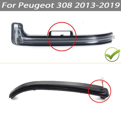 Clignotants dynamiques de rétroviseurs Peugeot 308