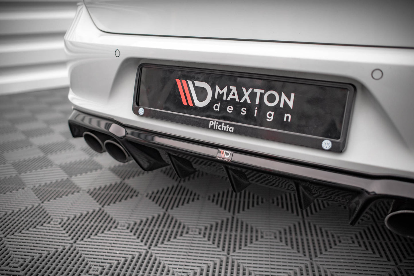 Diffuseur de pare-chocs arrière Volkswagen Golf 7R
