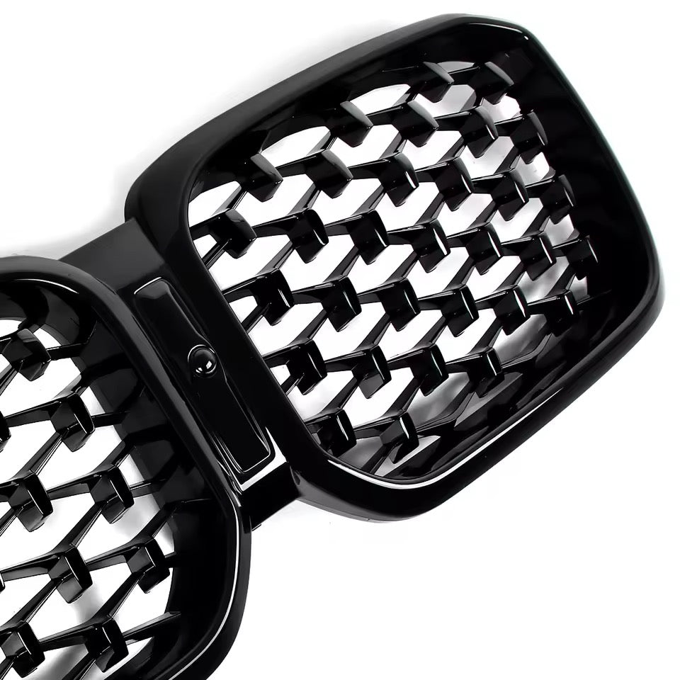 Calandre Nid-d’Abeilles Noir Brillant – BMW X3 / X4 G01 G02 LCI (2022–2024)