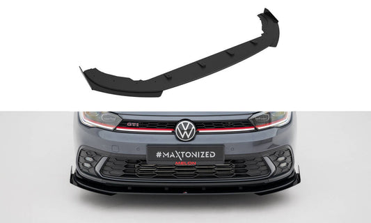 Lame de pare-chocs avant Street Pro + flaps Volkswagen Polo MK6 Facelift