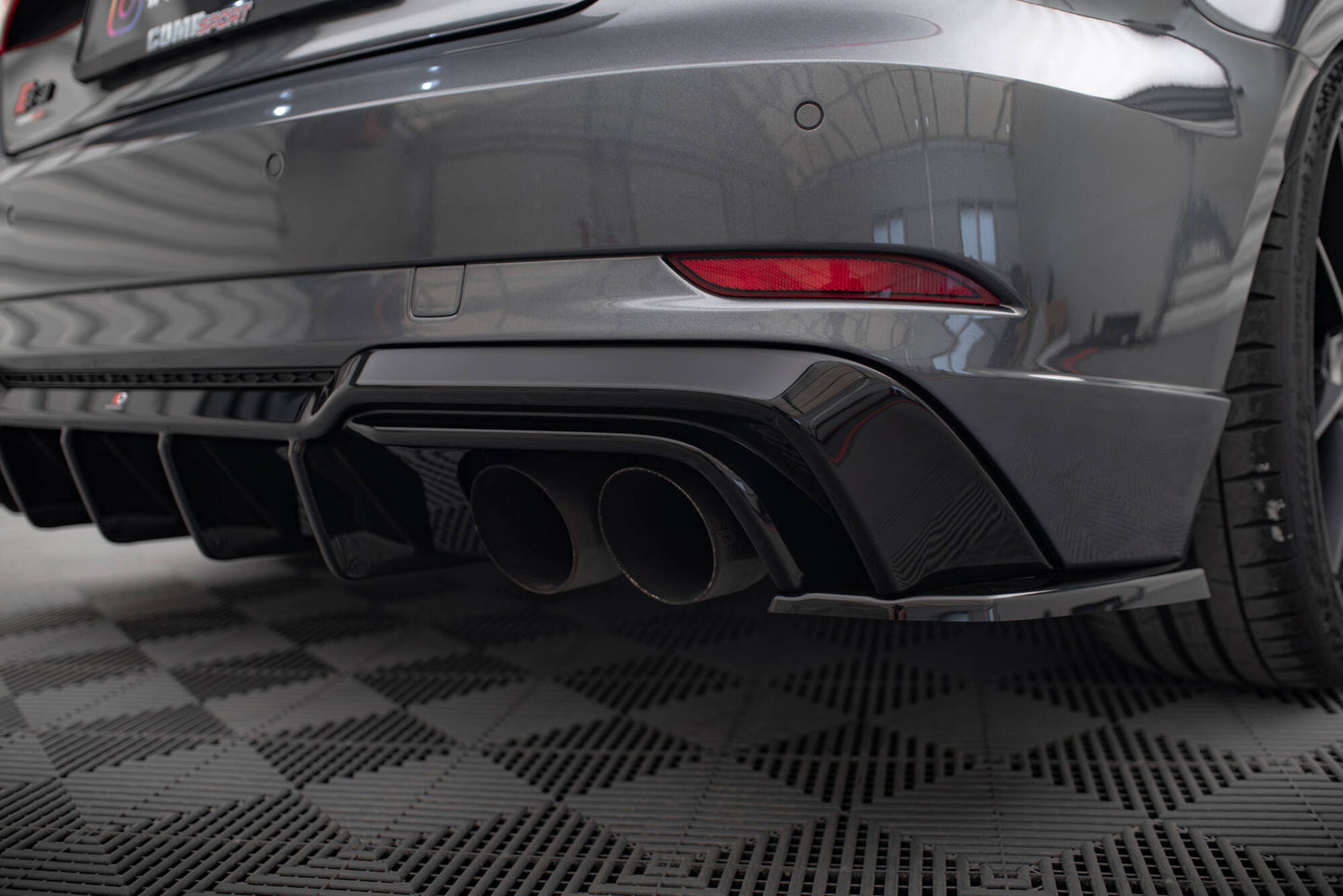 Diffuseur de pare-chocs arrière Audi S3 Sportback 8V Facelift