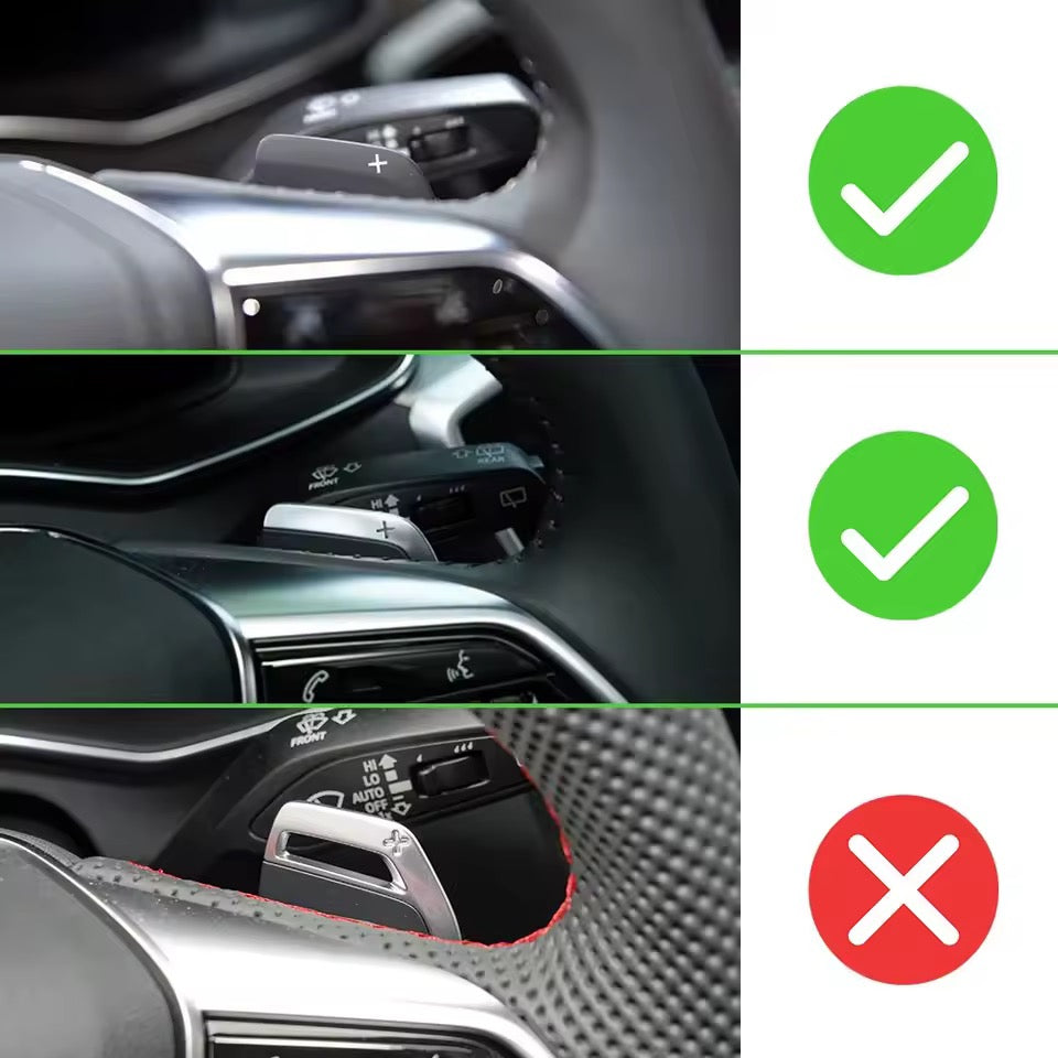 Extensions de palettes de vitesse Audi