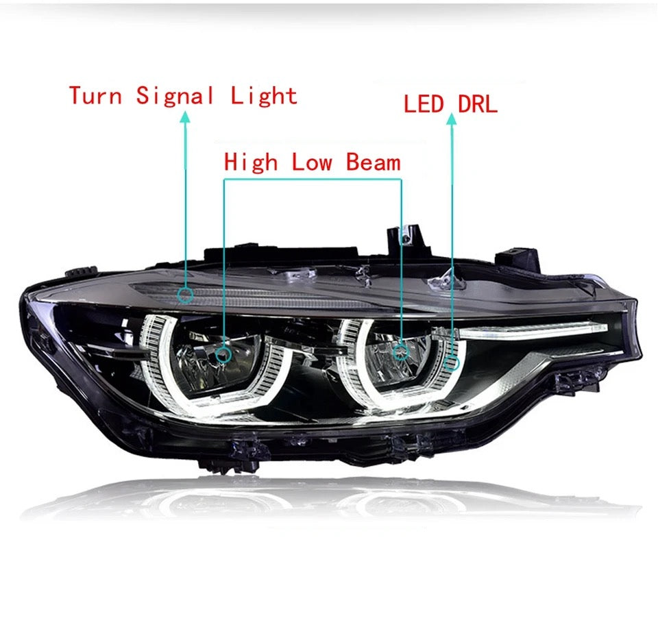 Phares avants LED BMW série 3 F30 / F35 / F80