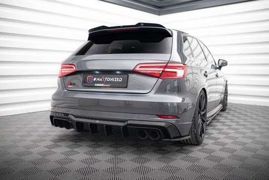 Diffuseur de pare-chocs arrière Audi S3 Sportback 8V Facelift