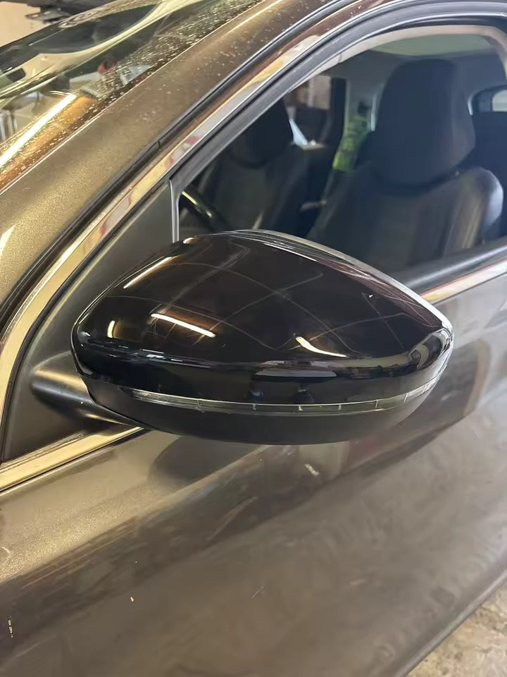 Coques de rétroviseurs noires Peugeot 308
