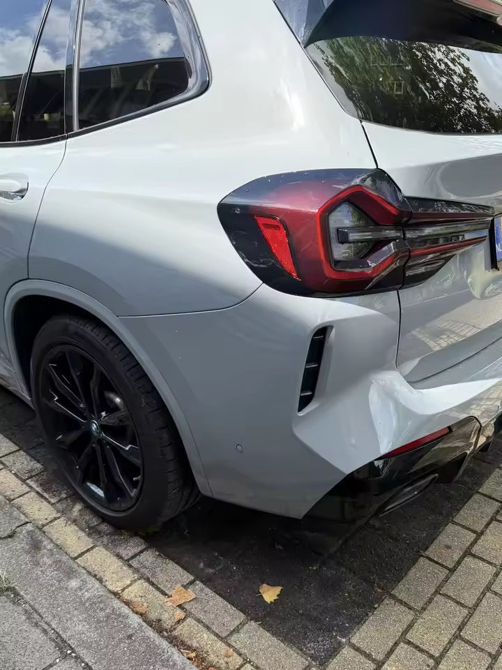 Lames latérales de pare-choc arrière BMW X3 G01 LCI M Sport (2022–2023+)