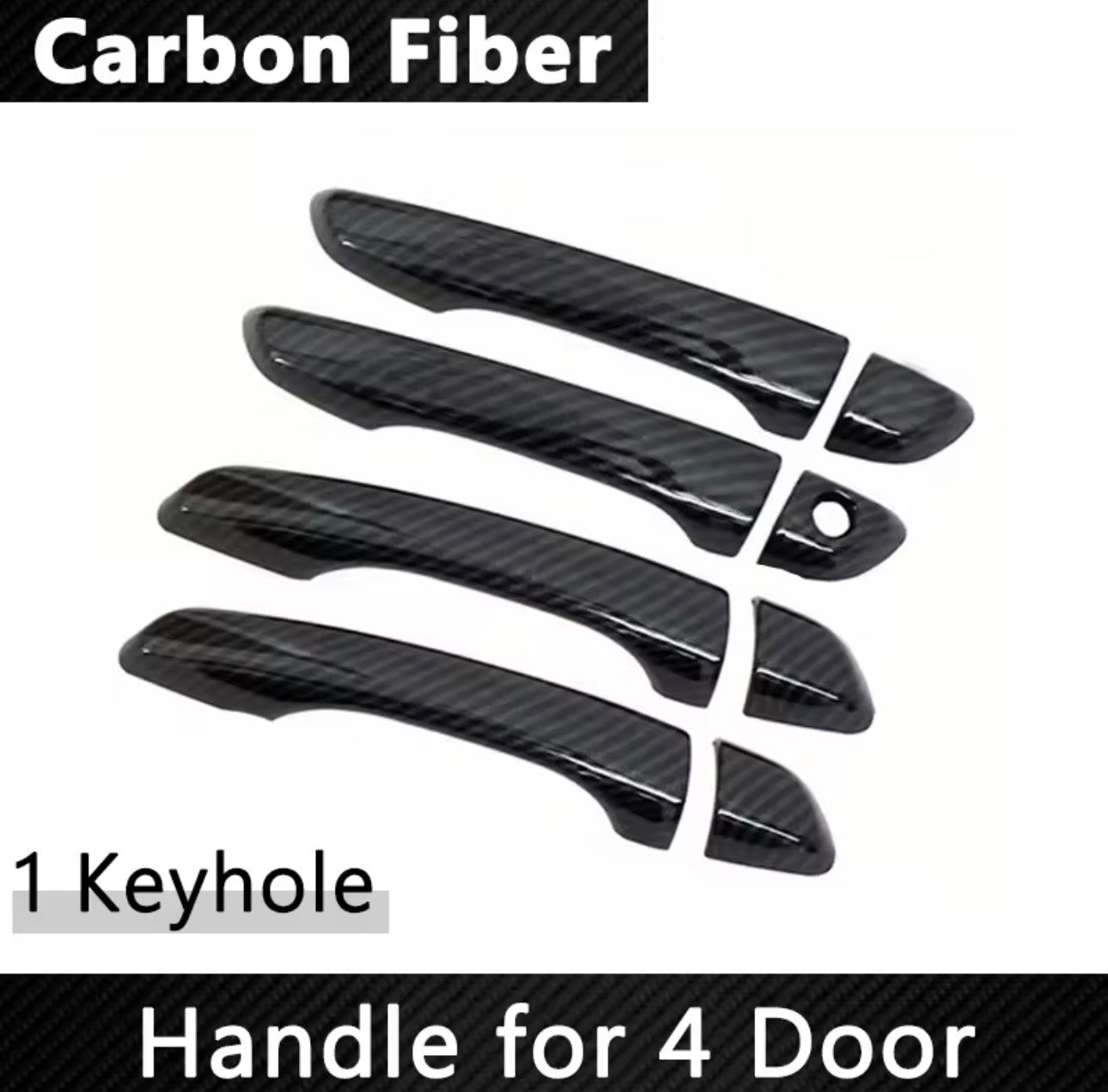 Couvercles de poignées extérieures Peugeot 208