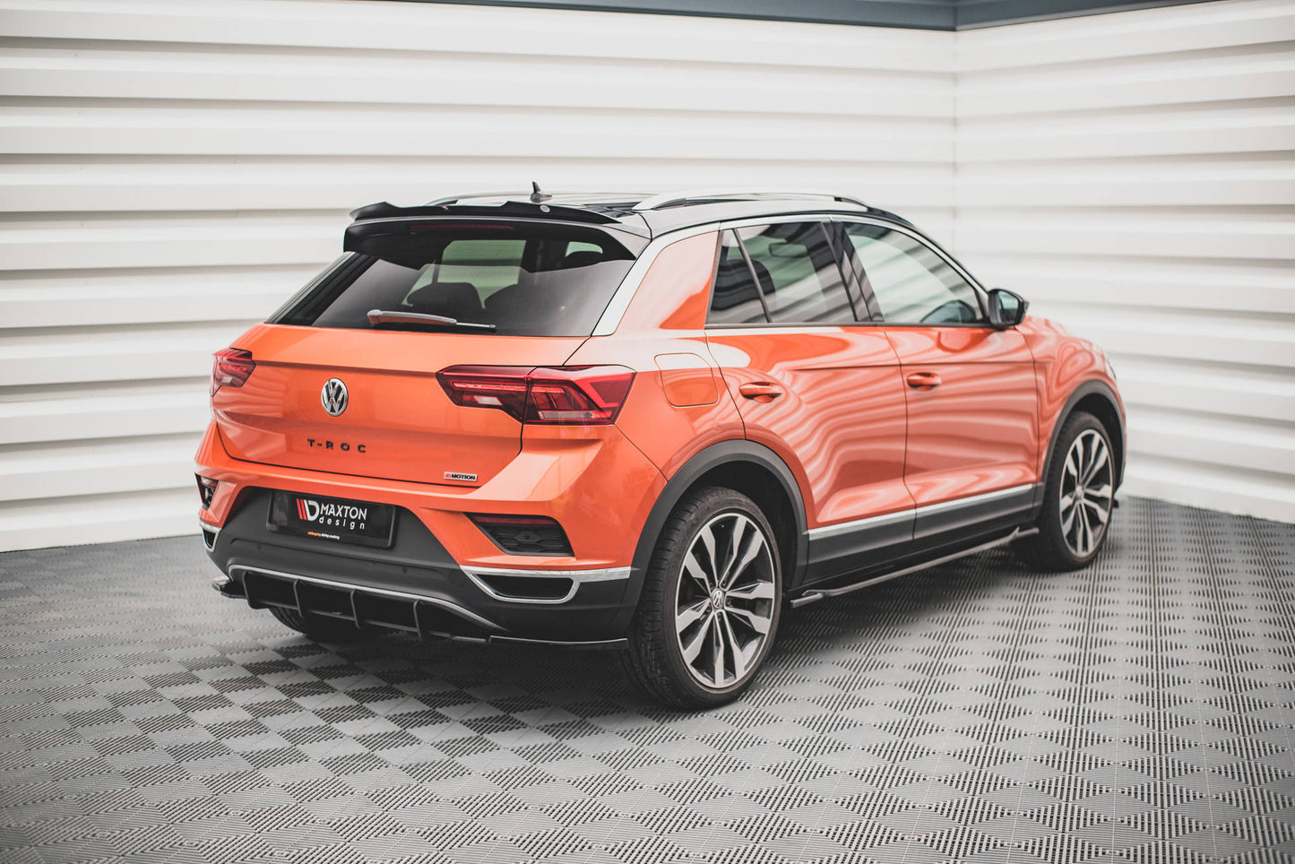 Lames de diffuseur de pare-chocs arrière Street Pro Volkswagen T-Roc