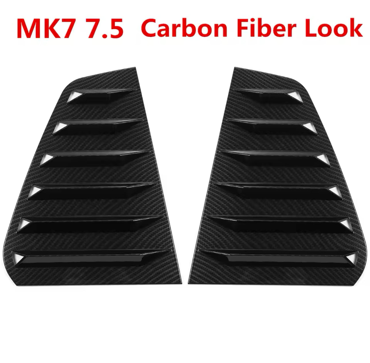 Windows Louvers Volkswagen Golf 7