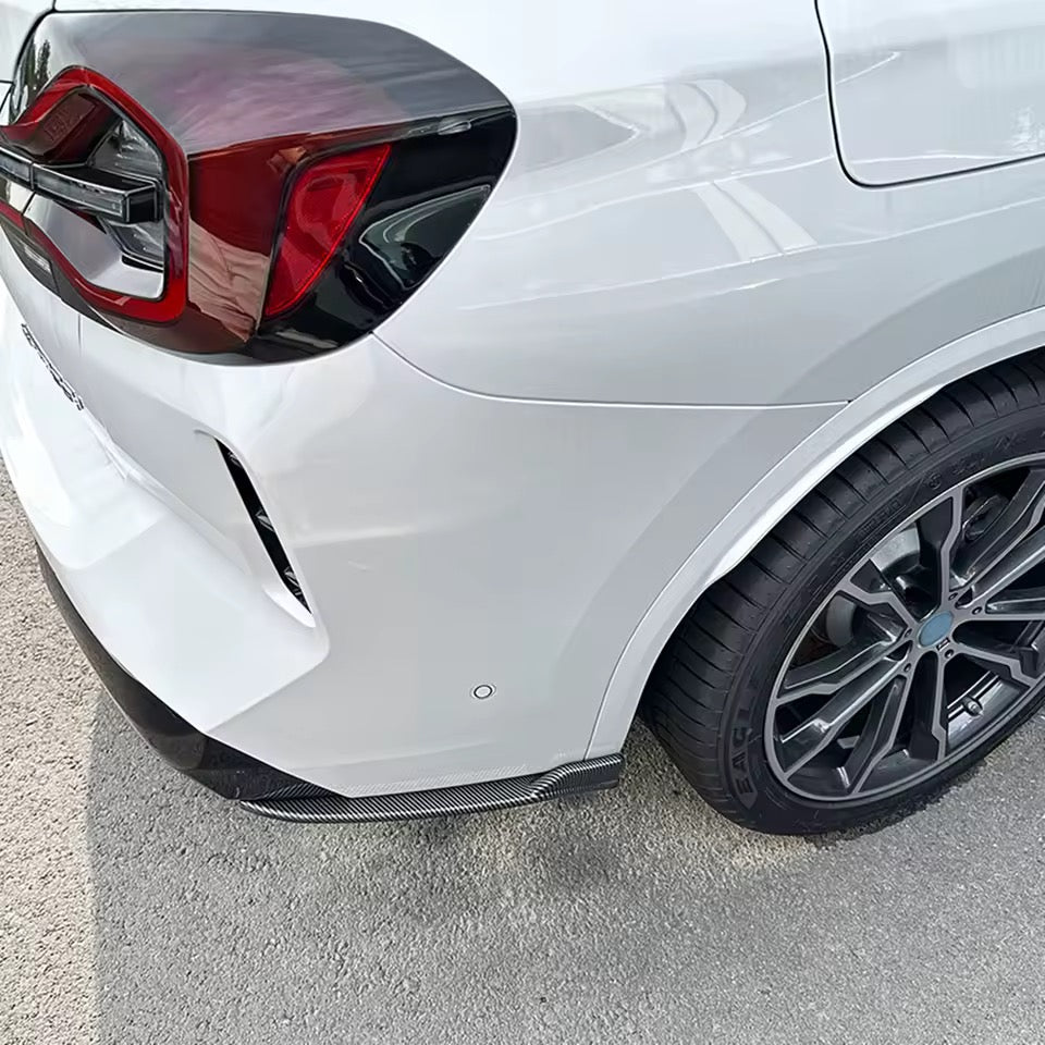 Lames latérales de pare-choc arrière BMW X3 G01 LCI M Sport (2022–2023+)