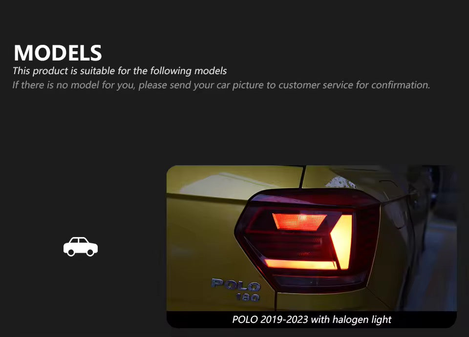 Feux arrières LED Volkswagen Polo AW (MK6)