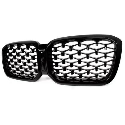 Calandre Nid-d’Abeilles Noir Brillant – BMW X3 / X4 G01 G02 LCI (2022–2024)