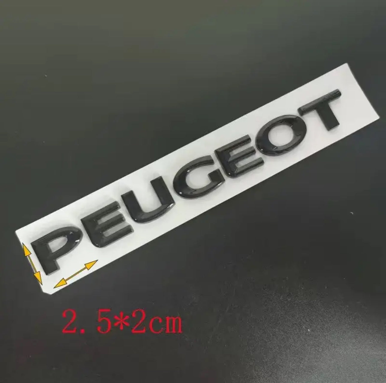 Emblème / Logo 3D Peugeot