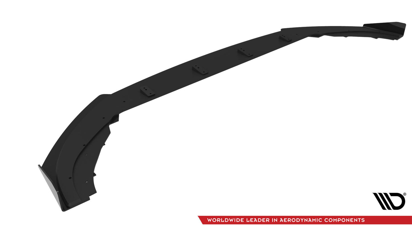 Lame de pare-chocs avant Street Pro + flaps Volkswagen Polo MK6 Facelift