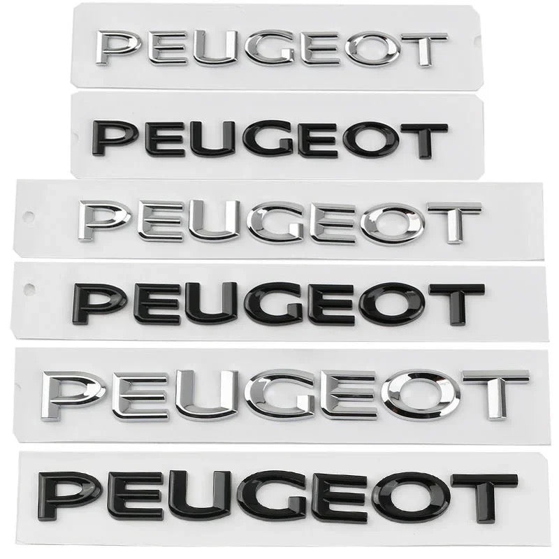 Emblème / Logo 3D Peugeot