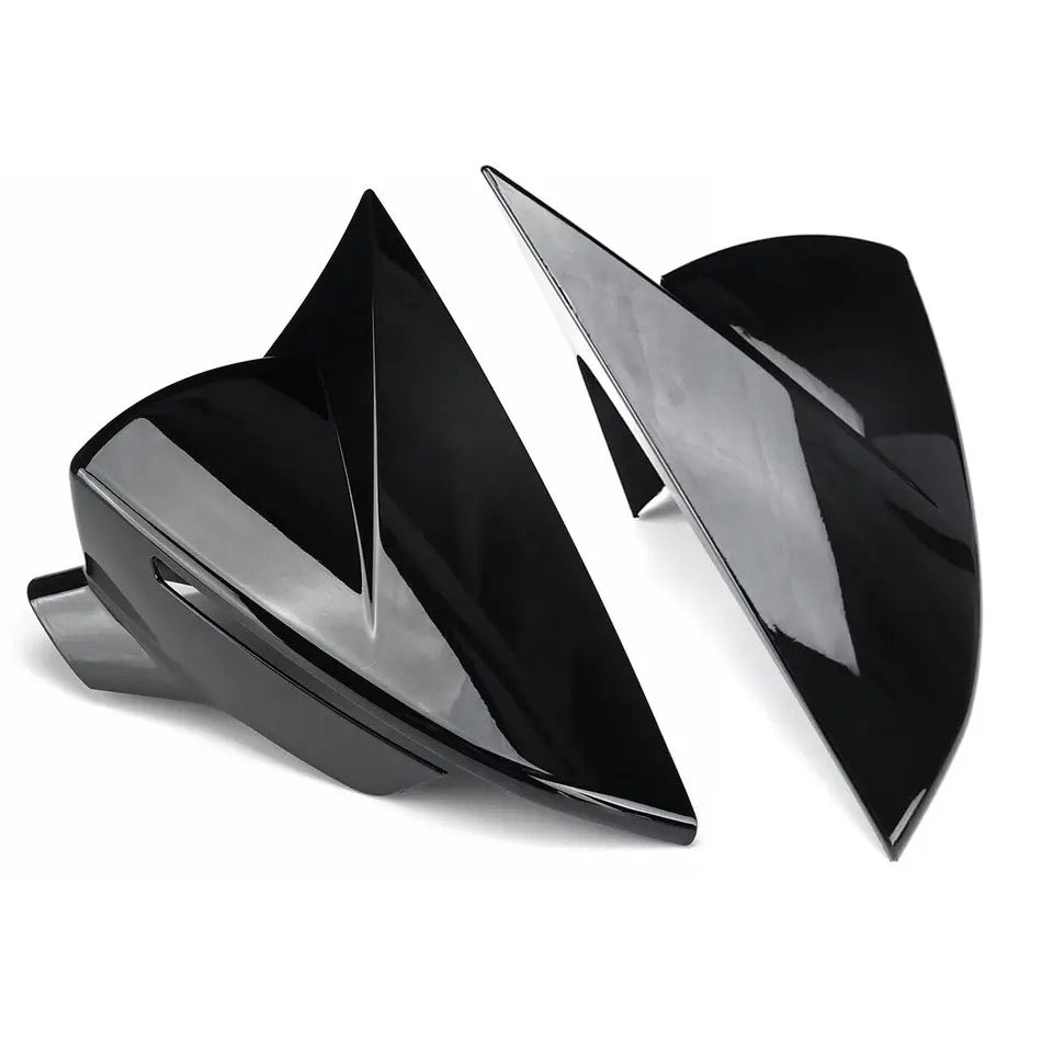 Coques de rétroviseurs style Batman Seat Léon 3 (5F) / Seat Ibiza KJ (6F)